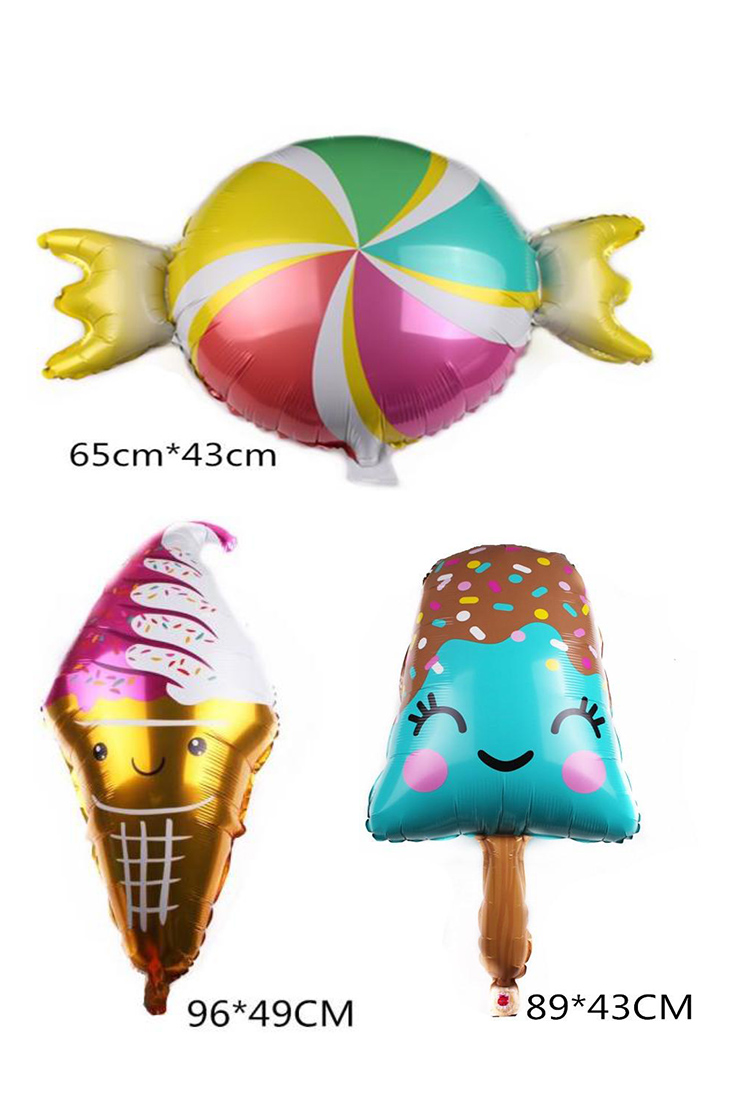 Large Ice Cream and Cone Foil Balloons price
