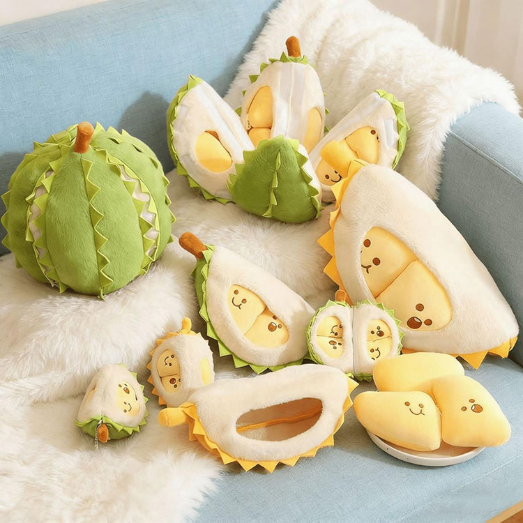 スプリットオープンドリアンぬいぐるみ枕